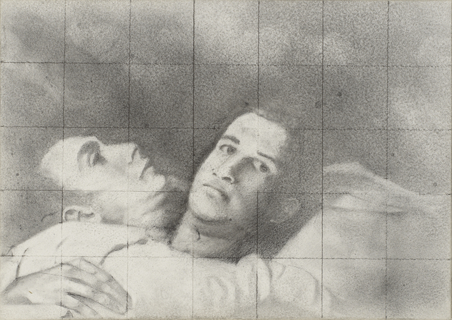 Rick Sindt, ‘Pause’, 2017, Drawing, Collage or other Work on Paper, Graphite and graphite powder on panel, Gallery Victor Armendariz