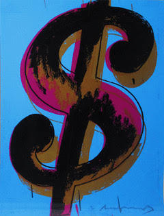 Andy Warhol, ‘Dollar Sign’, 1982, Print, Screenprint on Lenox Museum Board, HG Contemporary