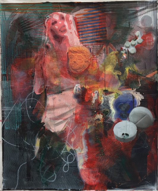 Markus Oehlen, ‘BICHBRAÜ’, 2017, Galería Juana de Aizpuru
