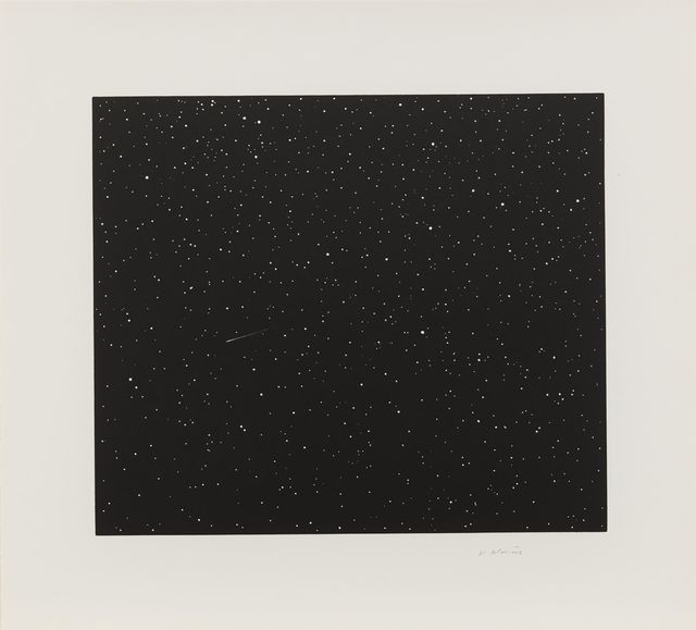 Vija Celmins, ‘Comet’, 1992, Print, Linocut, Upsilon Gallery