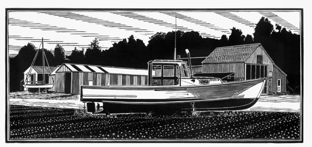 James Dodds, ‘Maine Lobster Boat’, Dowling Walsh