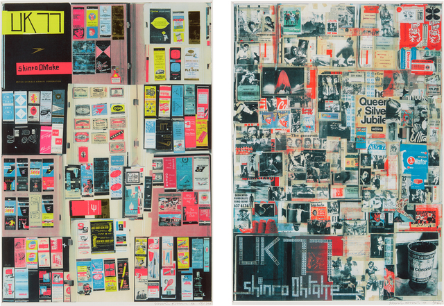 Shinro Ohtake, ‘UK77’, 2004, Print, Screenprint, the complete set of 2 prints, Phillips