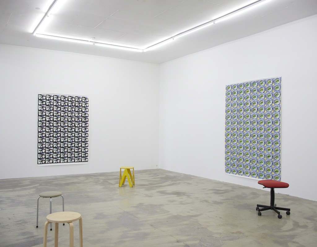 Marijn van Kreij, Nude in front of a Garden, 2016, with a contribution by Andrea Büttner, exhibition view Klemm's, Berlin Marijn van Kreij, Nude in front of a Garden, 2016, with a contribution by Andrea Büttner, exhibition view Klemm's, Berlin