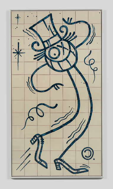 André Saraiva, ‘Sr. André 2’, 2018, Mixed Media, Hand-painted tiles, Underdogs Gallery