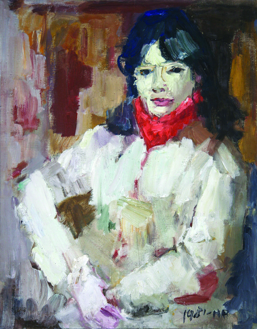 Huang Rui 黄锐, ‘Portrait of a Girl’, 1982, 10 Chancery Lane Gallery