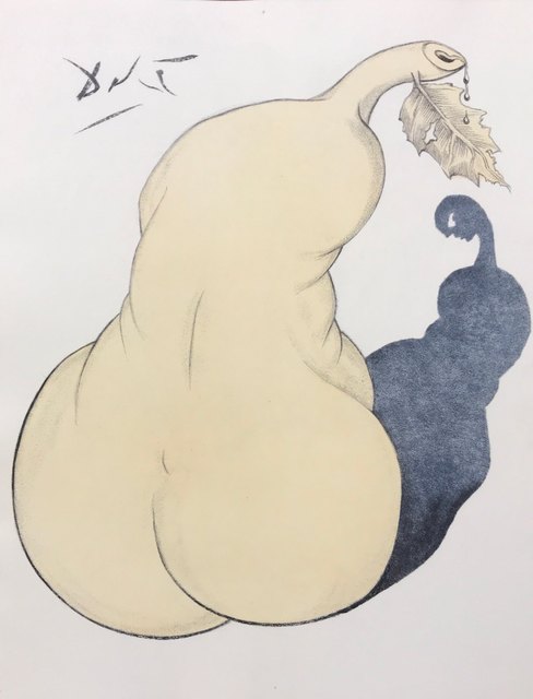 Salvador Dalí, ‘Casanova - Pear And Nude Back’, 1967, Dali Paris