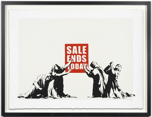 Banksy, ‘Sale Ends Today’, Simard Bilodeau Contemporary
