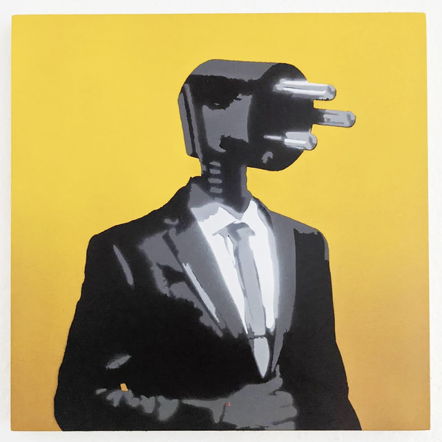 Kar-Part, ‘"Power Hungry" aerosol on wood ’, 2020, Painting, Aerosol on wood, Wallspace