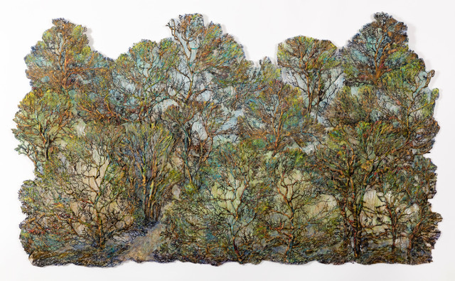 Lesley Richmond, ‘Green Gold Forest’, 2019, Duane Reed Gallery