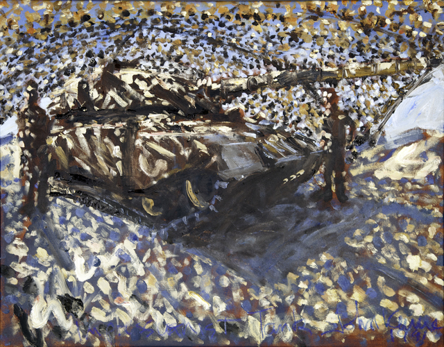 John Keane, ‘Impressionist Tank’, 1991, Flowers