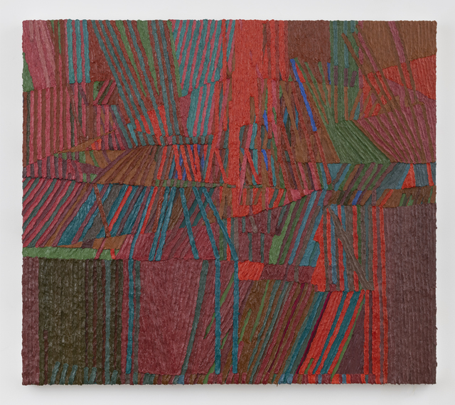 Brett Baker, ‘porch and palm II’, 2017-2019, Painting, Oil on canvas, Elizabeth Harris Gallery