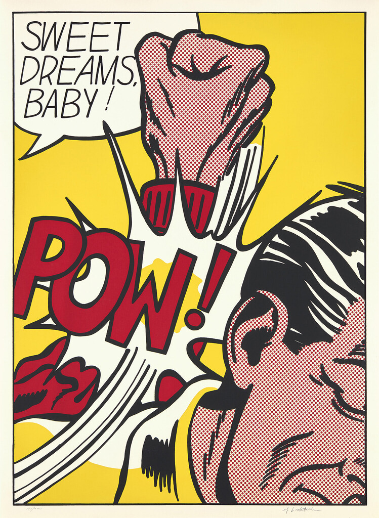 Roy Lichtenstein - Sweet Dreams Baby!, from 11 Pop Artists Volume III (C. 39)