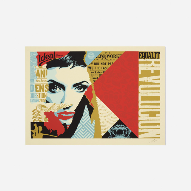 Shepard Fairey (OBEY), ‘Ideal Power (large format)’, 2018, Rago/Wright