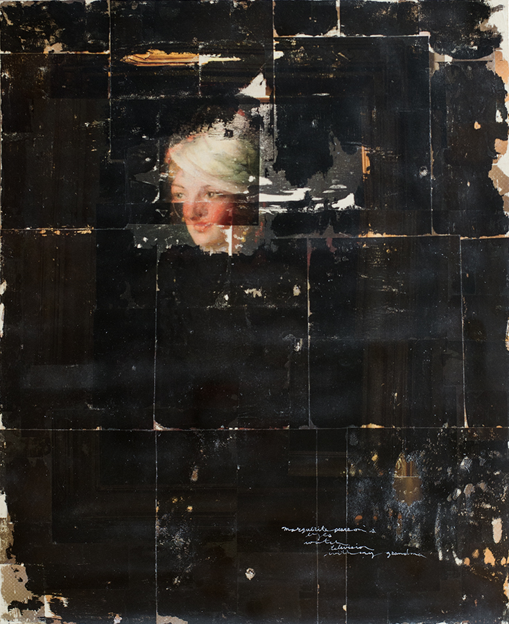 marguerite pearson's eyes
30” x 24” (76.8 cm x 61.4 cm)
mixed media on wood panel
2015
marguerite pearson's eyes
30” x 24” (76.8 cm x 61.4 cm)
mixed media on wood panel
2015