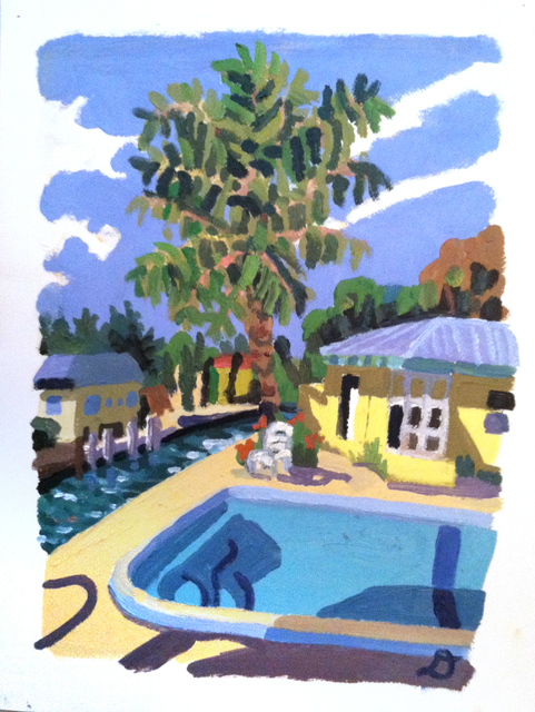 Daniel Heidkamp, ‘Key Duck’, 2012, Drawing, Collage or other Work on Paper, Oil on paper, Sean Horton (presents)