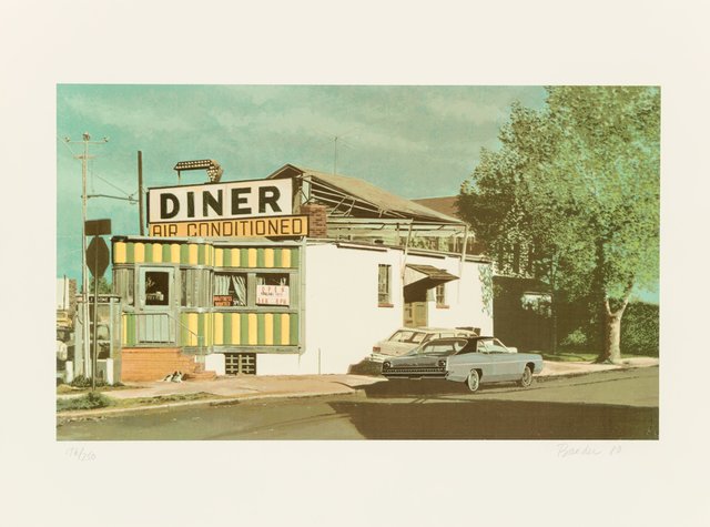 John Baeder, ‘Royal Diner’, 1980, Heritage Auctions