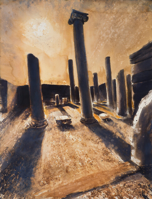 Delos. The house of Dionysus.