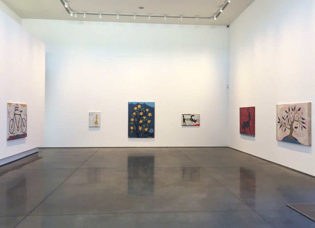 John Randall Nelson's paintings in the main gallery. John Randall Nelson's paintings in the main gallery.
