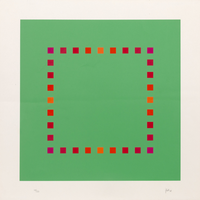 Jakob Bill, ‘Green Square’, 1968, RoGallery