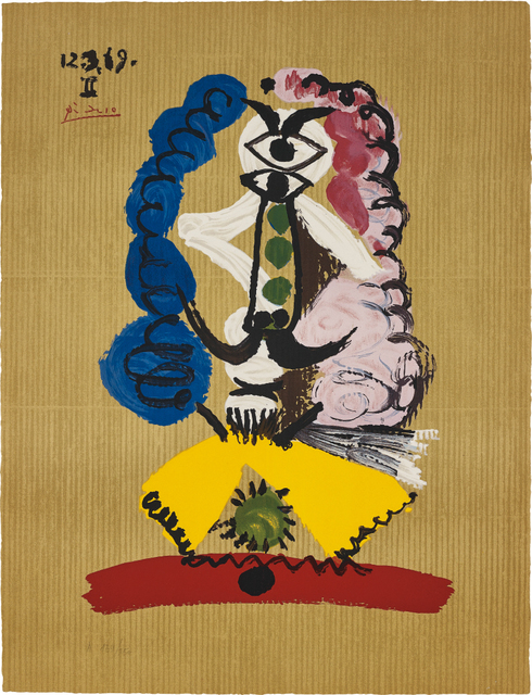 Pablo Picasso, ‘Portrait imaginaire (Imaginary Portraits): one plate’, 1969, Phillips