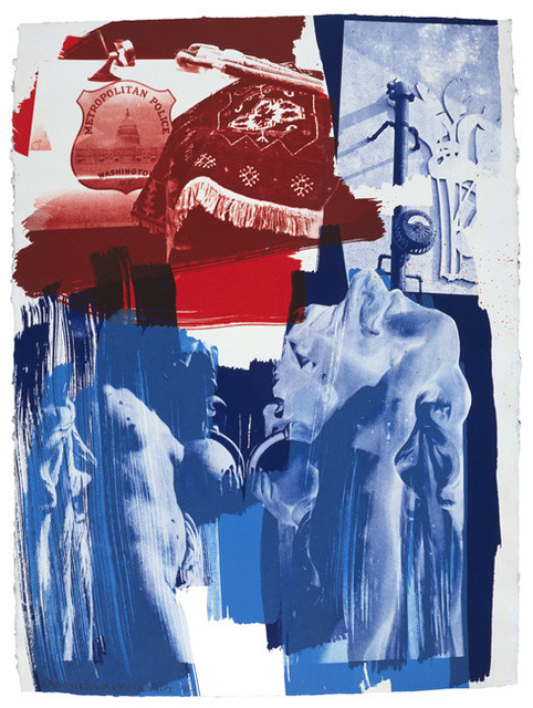 Robert Rauschenberg, ‘Blues’, 1992, Upsilon Gallery