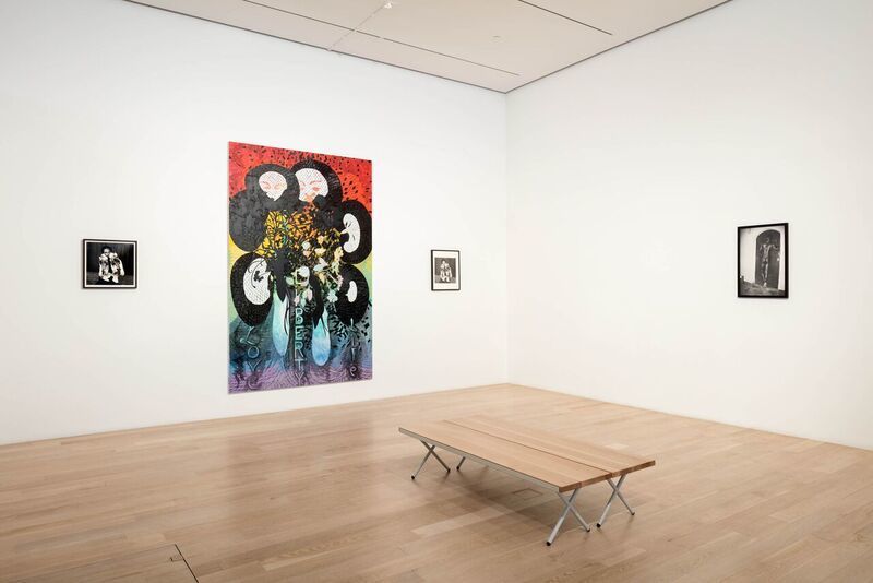 Chris Ofili (Installation view: Institute of Contemporary Art, Miami). Photo: Silvia Ros. Chris Ofili (Installation view: Institute of Contemporary Art, Miami). Photo: Silvia Ros.