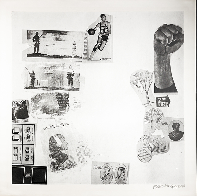 Robert Rauschenberg, ‘Features, from Currents’, 1970, Rago