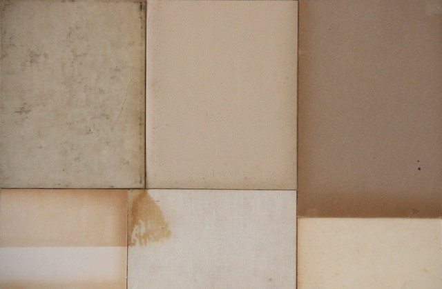 Pedro Zamora, ‘Tríptico desaparecido’, Drawing, Collage or other Work on Paper, Book covers, Galería Marita Segovia