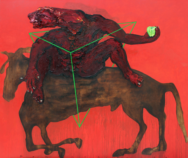 Ramazan Can, ‘Yeşil Evren - Yeşil Elma’, 2016, Anna Laudel