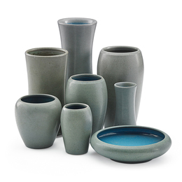 Eight Gray Vases, Marblehead, MA