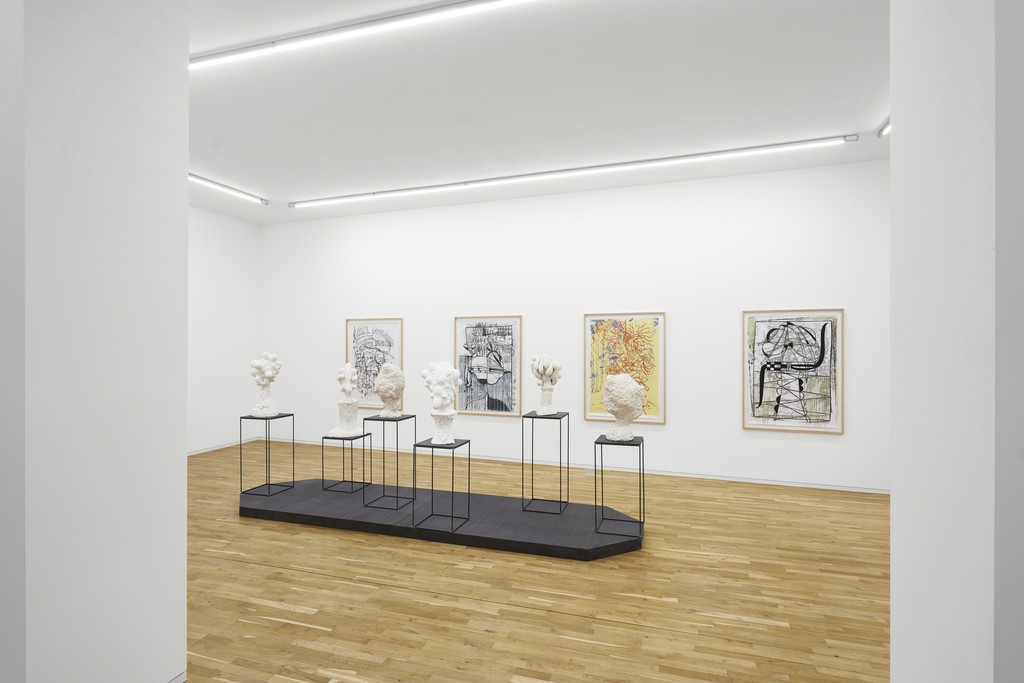 Alexi Tsioris. Cosmic Fruits, exhibition view, Jahn und Jahn, 2019 Alexi Tsioris. Cosmic Fruits, exhibition view, Jahn und Jahn, 2019