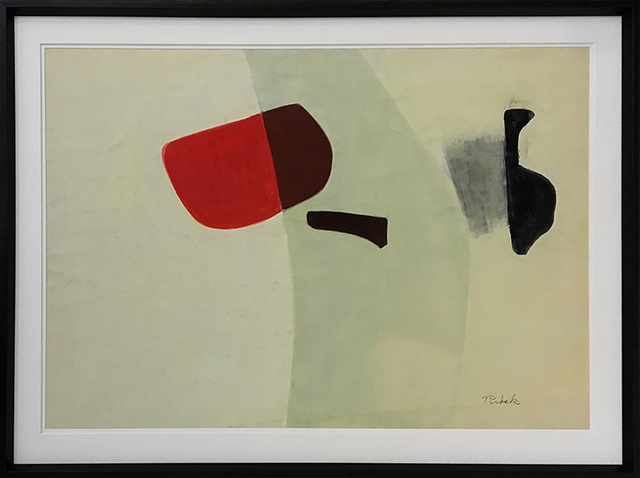 Louis Ribak, ‘Study for Monument’, c. 1950s, Painting, Acrylic on paper, 203 Fine Art