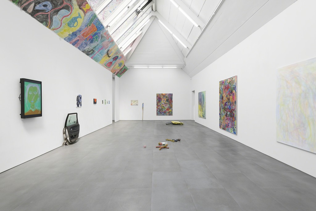 Max Brand, Joanne Robertson and Jasper Baydala, Villagy Trilogy, exhibition view at carlier | gebauer, 2018 Max Brand, Joanne Robertson and Jasper Baydala, Villagy Trilogy, exhibition view at carlier | gebauer, 2018