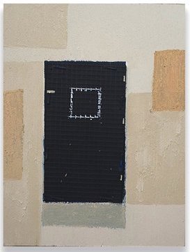 Francesca Reyes, ‘Door #34’, 2019, Painting, Oil, acrylic, pastel, & plastic on panel, Deep Space Gallery