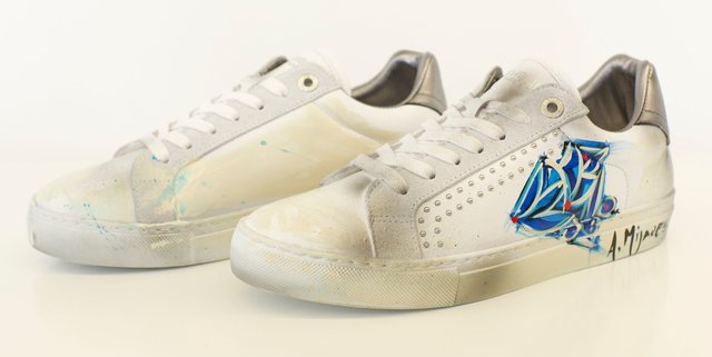 Zadig and Voltaire X Alexander Mijares, ‘ZV1747 Skulls, sneakers’, Other, Goatskin and calfskin, Heritage Auctions