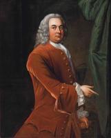Portrait of Mary Scandrett Harford, née Gray (1750-1830), half-length, in a white chemise; and Portrait of William Battersby (1732-1812), half-length, in a brown coat and white stock