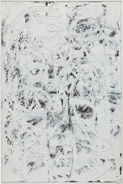 Chris Succo, ‘Untitled (WFWC)’, 2014, Painting, Oil and lacquer on linen, in artist's frame, Phillips