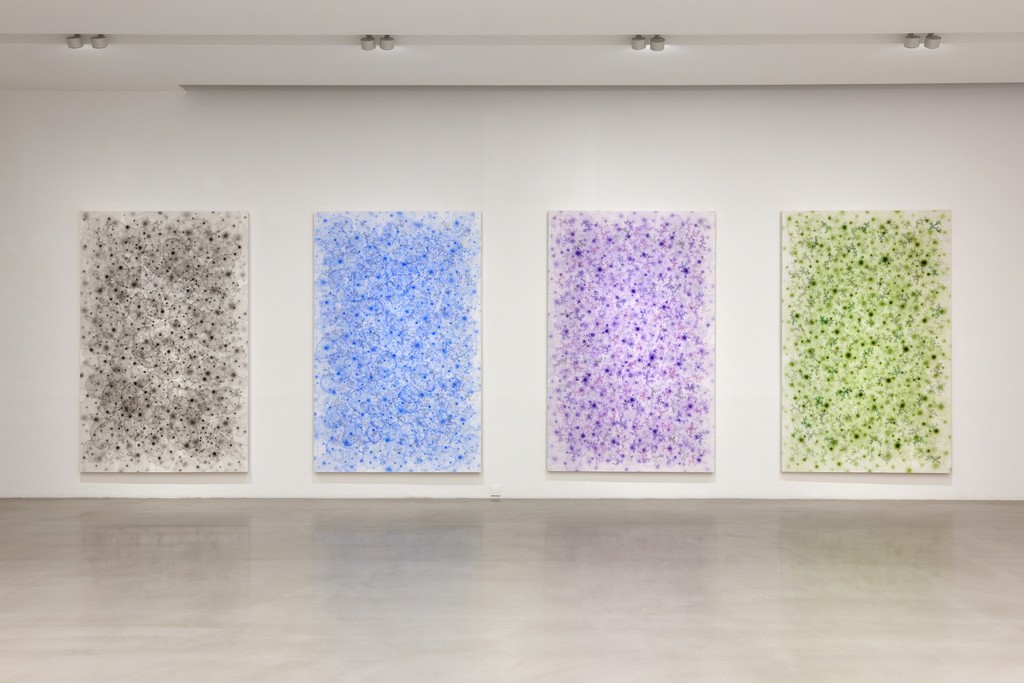Installation View of "LEE Kangwook: Abstract Color and Gesture" Installation View of "LEE Kangwook: Abstract Color and Gesture"