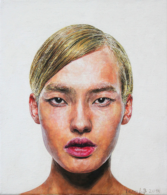Ulrich Lamsfuss, ‘Jürgen Ostarhild, Avatars 1_blond’, 2015, Painting, Oil on canvas, Hammelehle und Ahrens