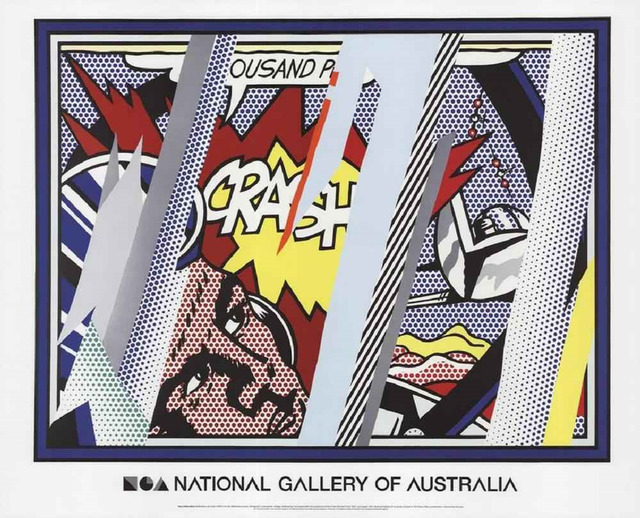 Roy Lichtenstein, ‘Reflections on Crash’, 1990 (2013), Print, Lithograph, Leviton Fine Art