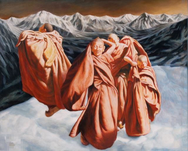 Pei Zhuangxin, ‘Transcending Himalaya 飞跃喜马拉雅’, 1995, W.Ming Art