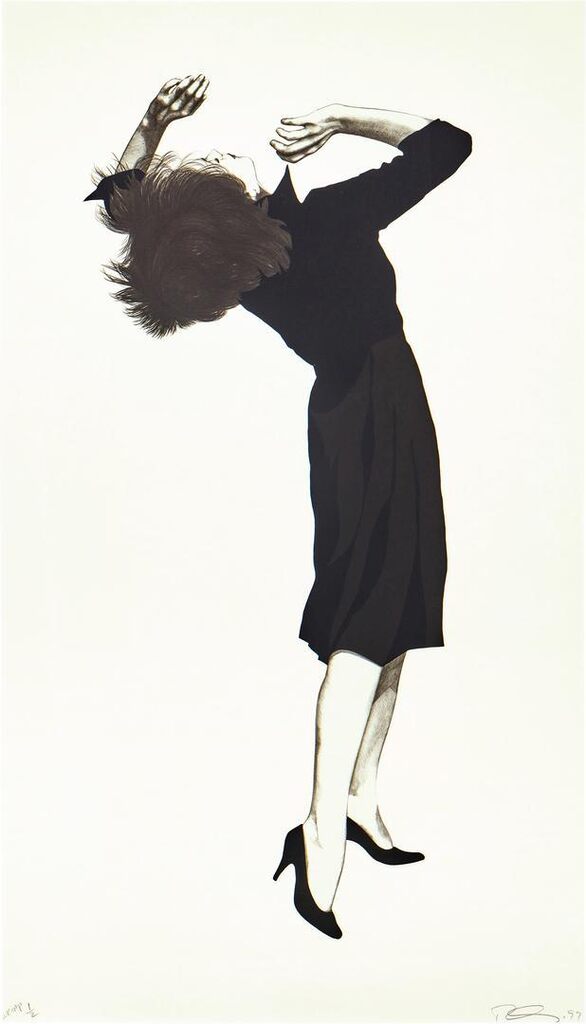Robert Longo - Ellen, from Men in the Cities