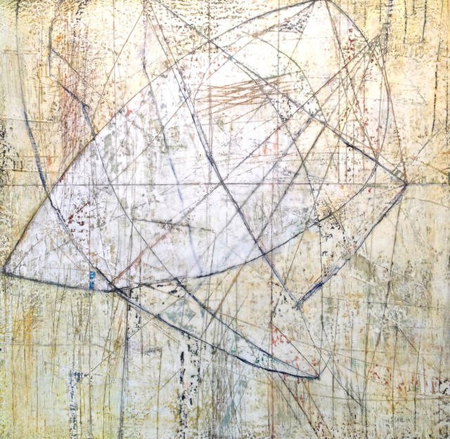 Mark Perlman, ‘Lift’, ca. 2019, Painting, Encaustic on panel, Stremmel Gallery