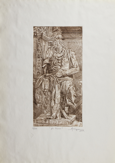 Miguel Angel Tapia, ‘El moises’, Bernardini Art Gallery & Auction House