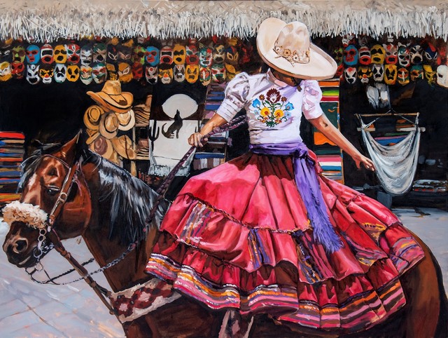 Tracy Stuckey, ‘Charra’, 2021, Painting, Oil on canvas, Visions West Contemporary