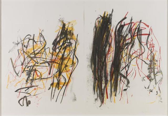 Joan Mitchell, ‘Trees I’, 1992, Print, Lithograph printed on two sheets of Rives BFK paper, James Barron Art