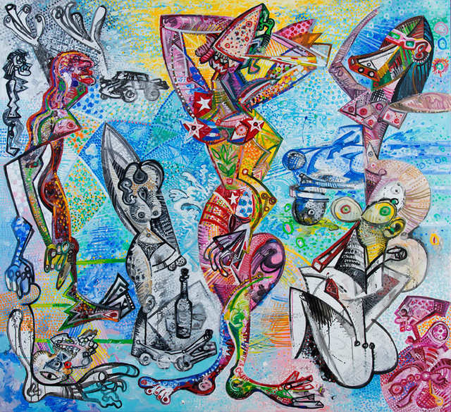 Carlos Boix, ‘Les Demoiselles de La Havane, 2016’, 2016, Bel-Air Fine Art