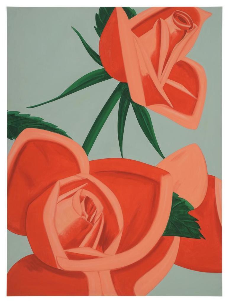 Alex Katz - Rose Bud