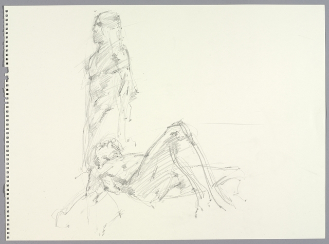 Tobias Hall, ‘Untitled (Two poses: Standing and lying)’, 2016, Brooklyn Museum