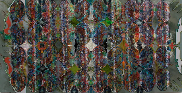 Tara Austin, ‘Anaglypta’, 2017, Painting, Acrylic and egg shell on plexiglass, Joseph Nease Gallery
